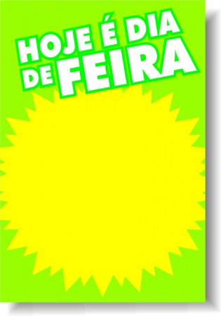 CARTAZ DIA DE FEIRA