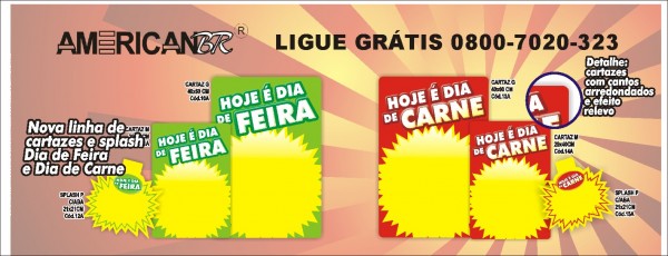 cartaze, splash p/ supermercado kit escrita, tinta para escrita