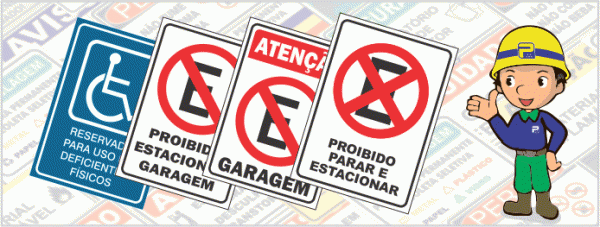 Placas de Identificação e Sinalização