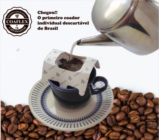 Coaflex - Suporte com coador  individual para 1 xicara de café