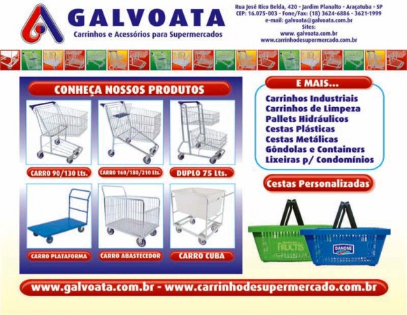 Carrinhos para Supermercados